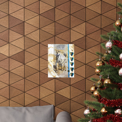 Knowing When to Walk Poster | Inspirational Art