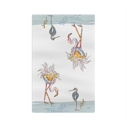 Bird Kitchen Towel | Coastal Watercolor Kitchen Decor