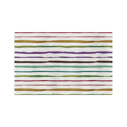 Striped Kitchen Towel | Rich Colored Stripe Design